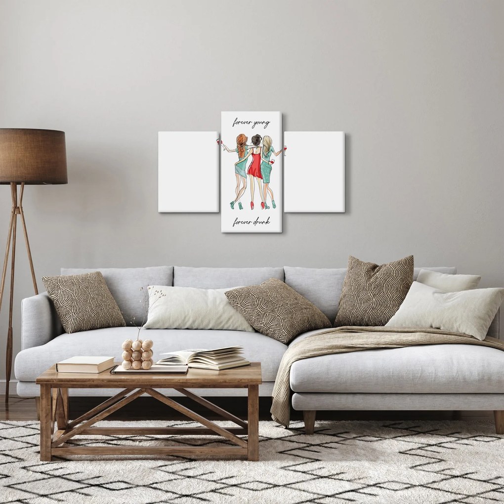 Tablou - Mereu tânăr, mereu beat (90x60 cm)