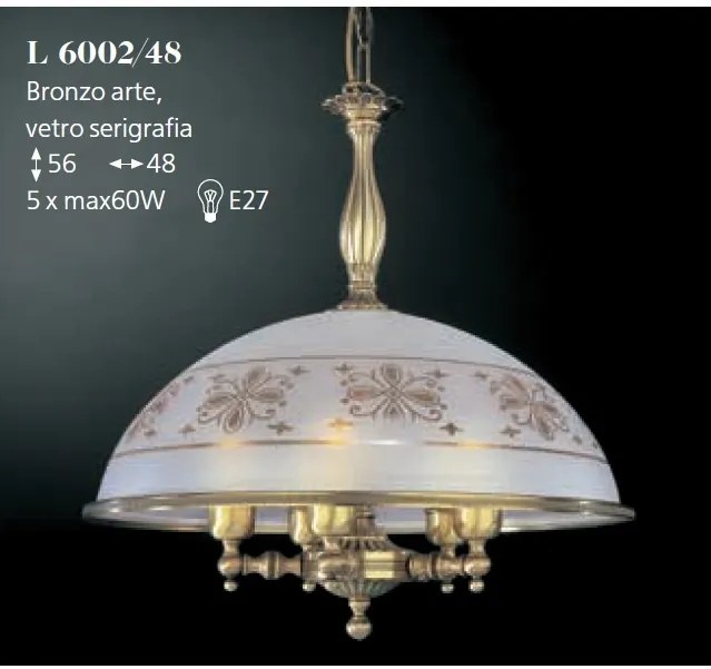 Lustra, Pendul clasic design italian realizat manual 6002
