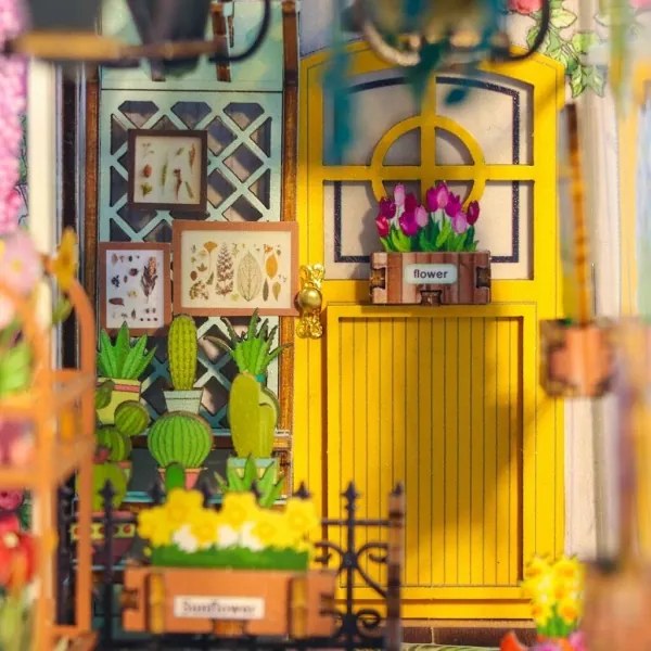 Casă miniaturală 2Kids Toys casă cu grădină 2xAAA