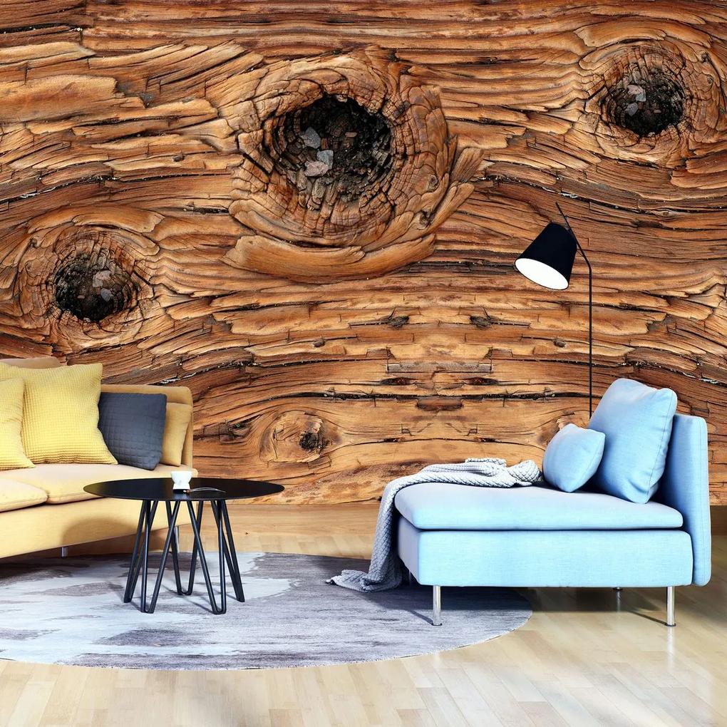 Fototapet - Detaliu de lemn (152,5x104 cm), în 8 de alte dimensiuni noi