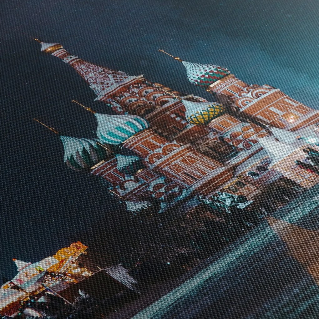 Tablou construcției din Rusia (150x105 cm)