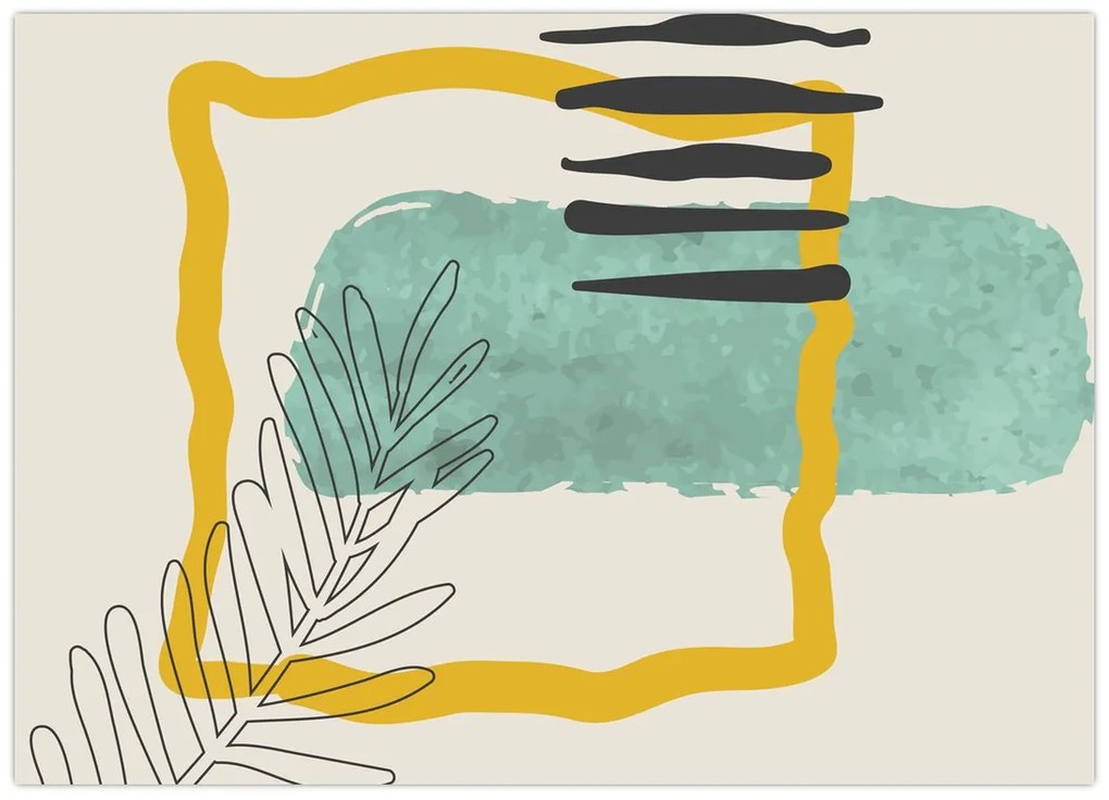 Tablou - Foi de rezumat N⁰2 (70x50 cm)