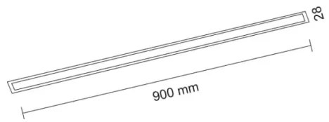 Shilo 1950 - Corp LED încastrat HANAWA, 9W, 230V, 3000K, CRI 90, negru