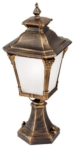 Orion - Lampă de exterior AIKO, 1xE27/60W/230V, 59 cm, IP23, bronz/patină
