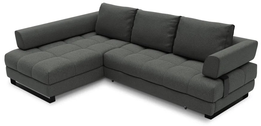 Coltar extensibil Clinton 5 locuri stofa L242