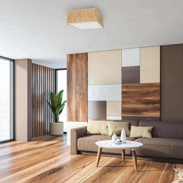 Plafonieră CORK 2xE27/60W/230V