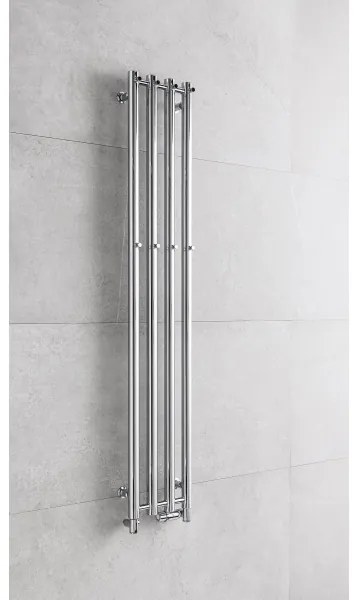 P.M.H. R2C - Radiator de baie tip scară ROSENDAL 350 W 150 cm crom lucios