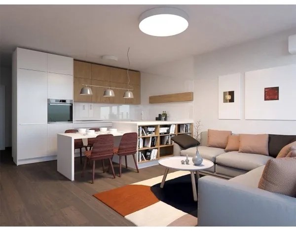 LED2 - Lampă plafon MONO LED dimabilă 100W 230V 3000K/4000K albă