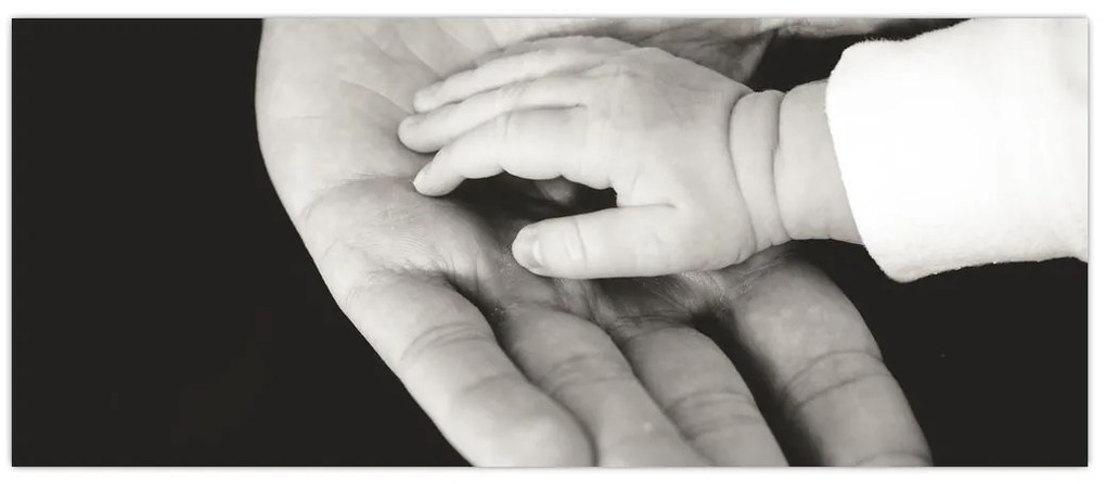 Tablou cu mâini (120x50 cm)