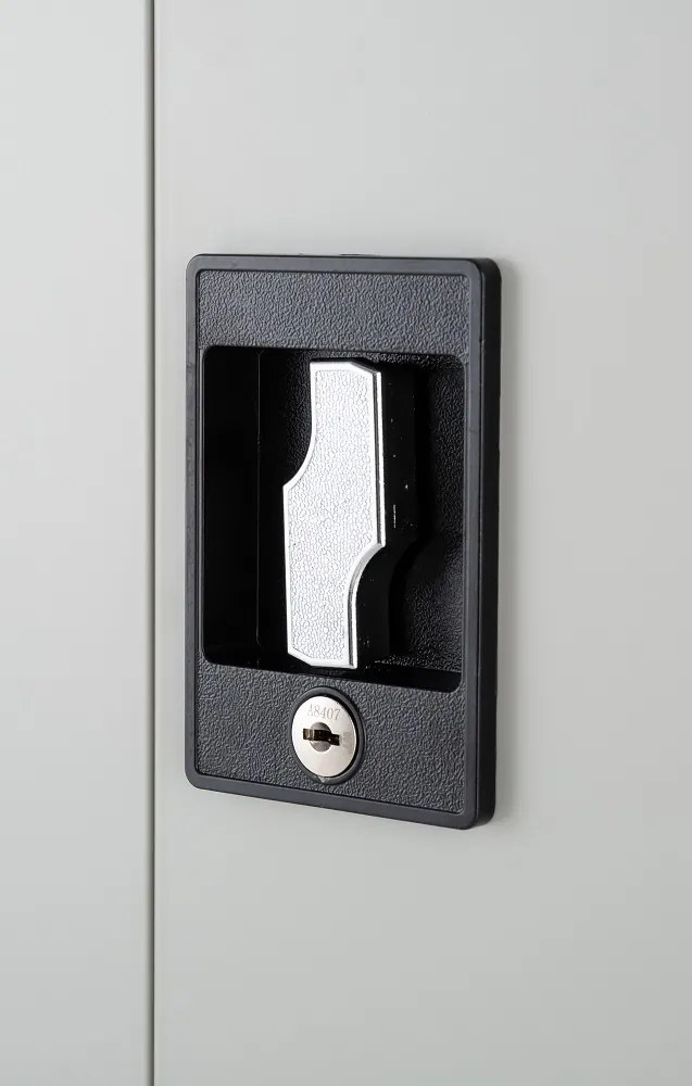 Dulap metalic, 90 x 45 x 185 cm, inchidere cilindrica, antracit - ral 7016