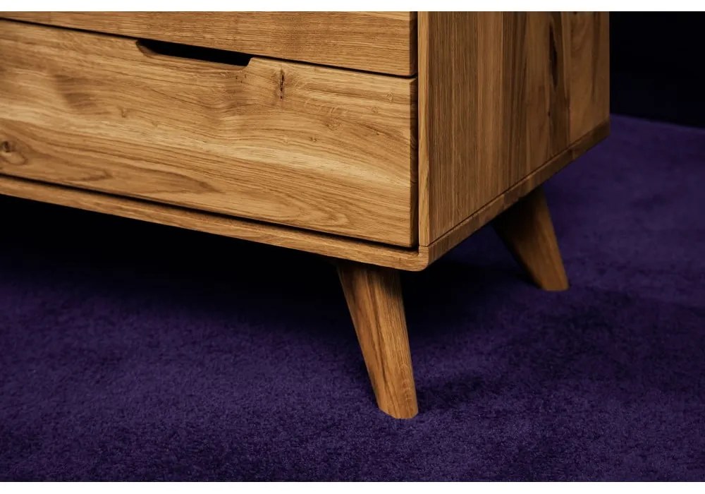 Dulap de stejar 90x180 cm Greg - The Beds