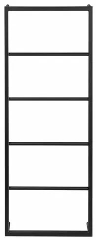SAPHO Ska501 Ska suport pentru prosoape montat peperete 45 x 115 x 10 cm, negru mat