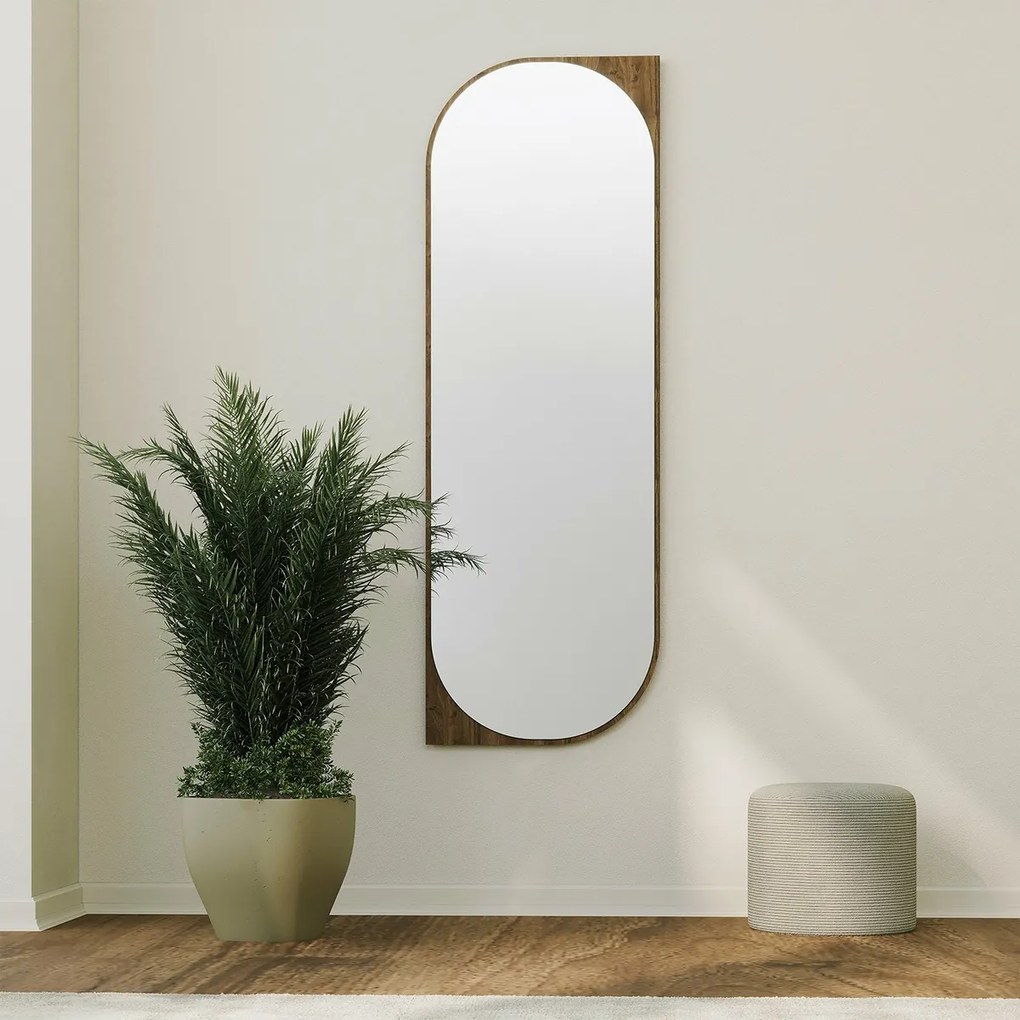 Oglindă Livi Walnut 52 x 152 cm