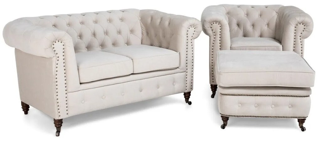 Chesterfield set mobilier tapițat Manor House A128