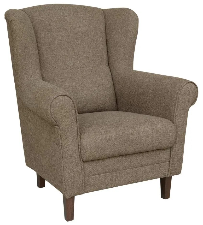 Fotoliu cu aripi GALA, maro