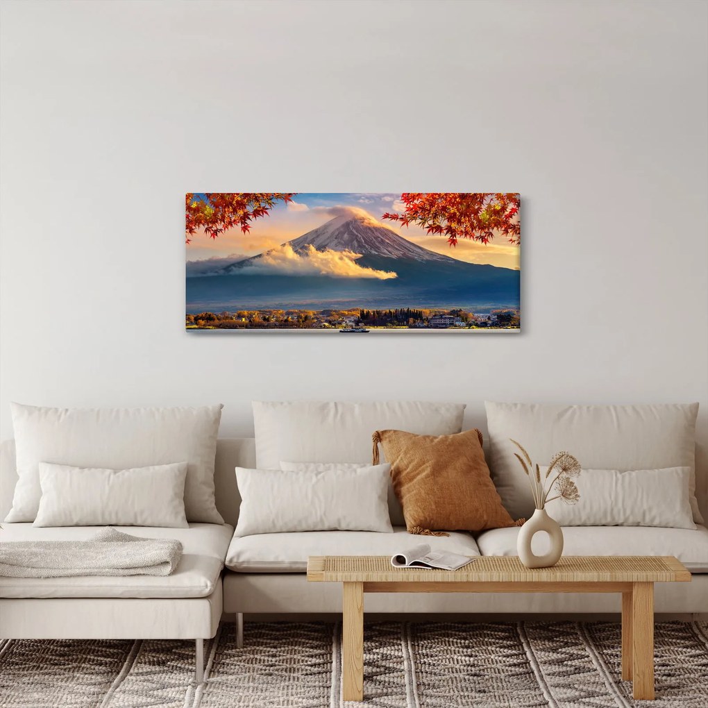 Tablou - Japonia, Muntele Fudji (120x50 cm)
