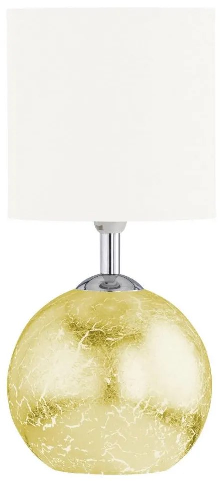 Lampă de masă CARMEN 1xE14/40W/230V + 1xG9/10W aurie Wofi 8149.02.13.6012