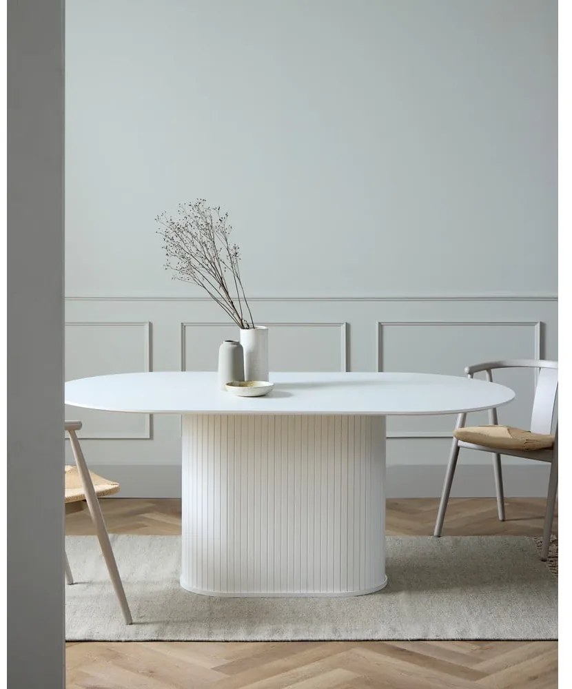 Masă de dining rotundă 95x180 cm Nola – Unique Furniture