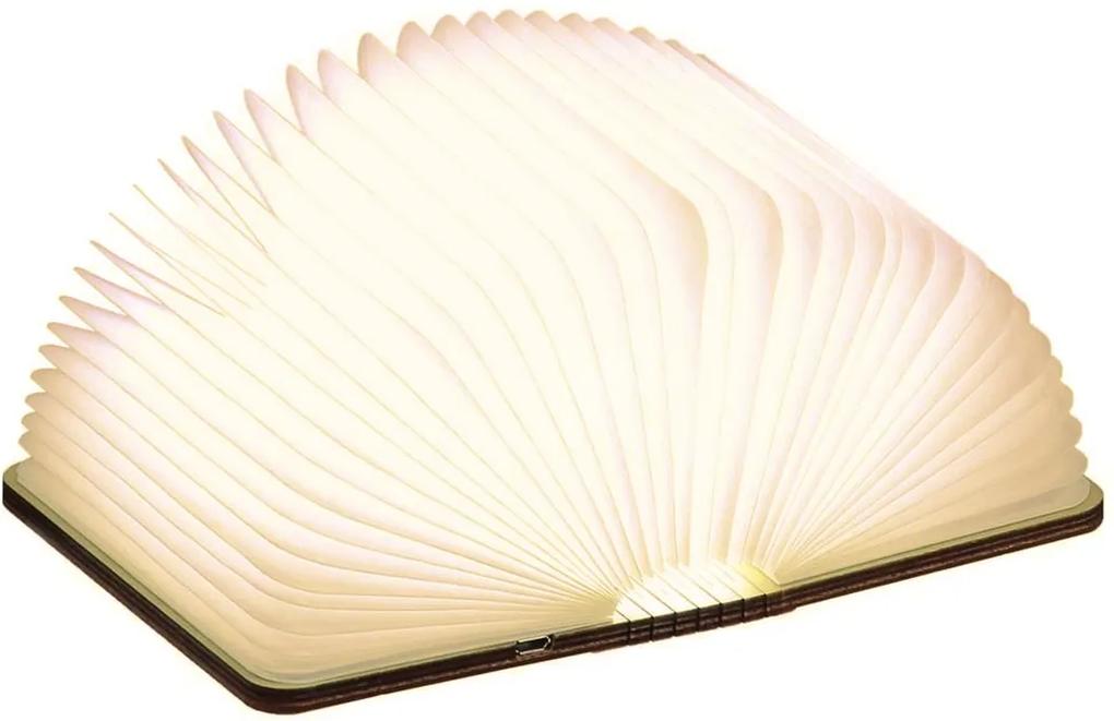 Lampă pliabilă "Smart Book" mini, nuc - Gingko