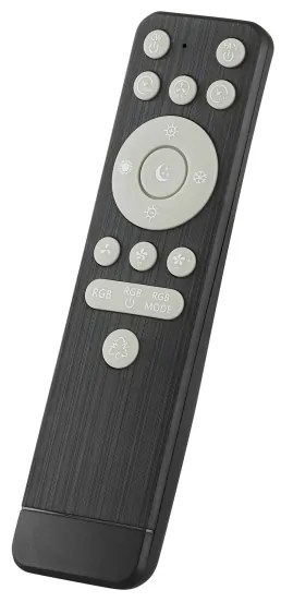 Ventilator LED RGBW de tavan cu lumină Brilliant GAIANO LED/48W/230V alb + telecomandă