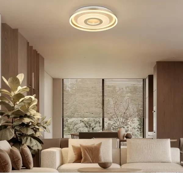 Globo 48571-40 - Plafonieră LED CARDENAS LED/40W/230V 3000K Ø 50 cm