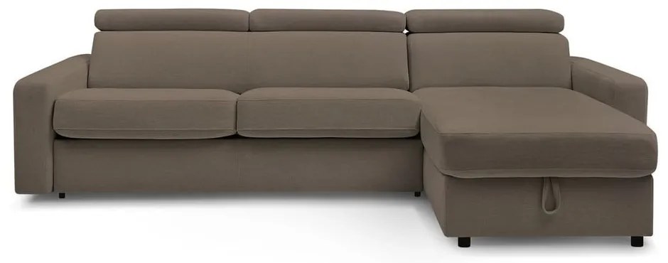 Colțar maro extensibil (cu colț variabil) Monaco – Bobochic Paris