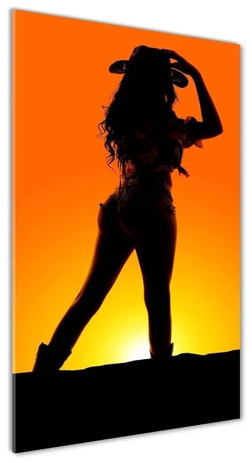Imagine de sticlă Figura cowgirls