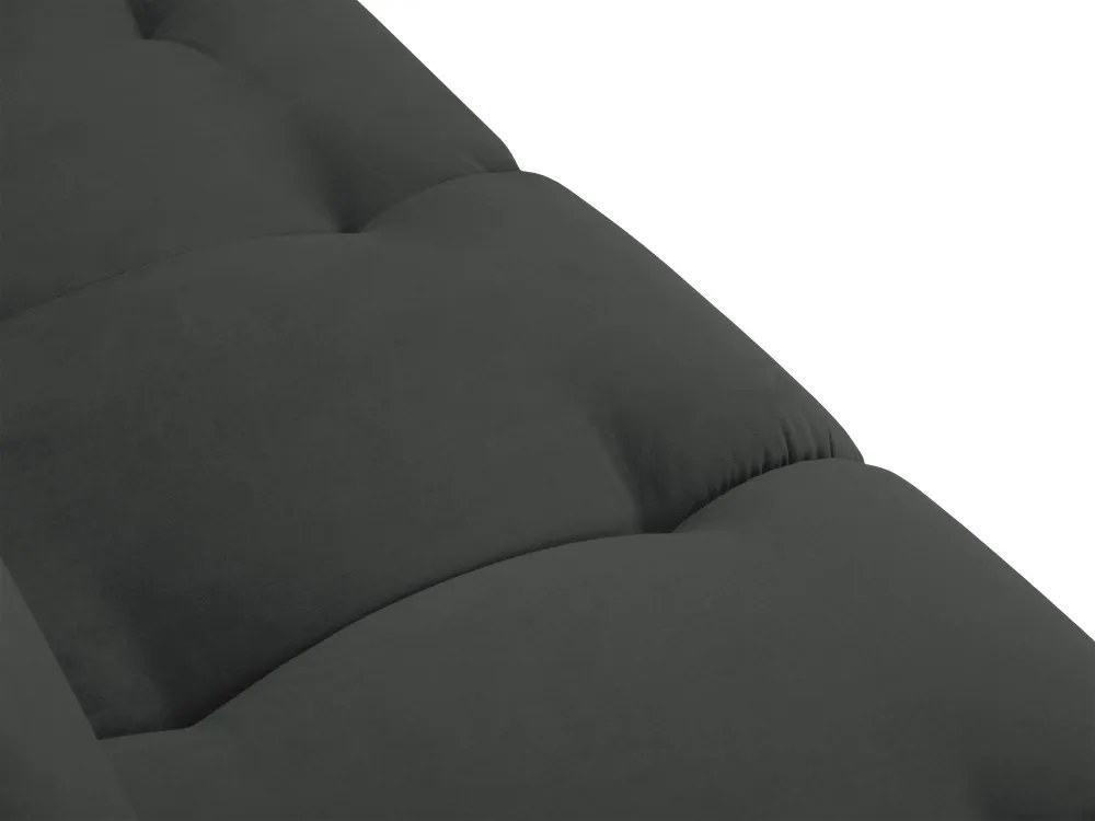 Sezlong Hasting 2 locuri catifea H75 cm
