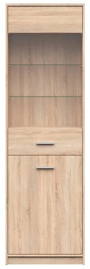 Vitrină Nepo Plus 23 (stejar sonoma) . 1098369