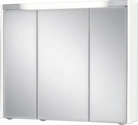 Dulap cu oglinda Jokey Sarto III, cu iluminare, 80x69 cm, alb, IP 20