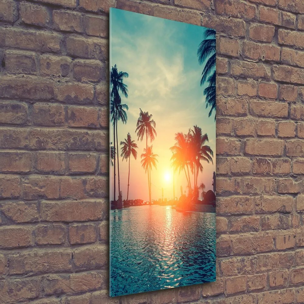 Imagine de sticlă Plaja tropicala