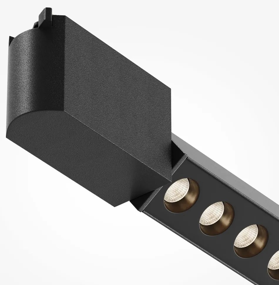 Spot LED, accesoriu pentru sinele monofazate Unity, Points Rot 3000K negru