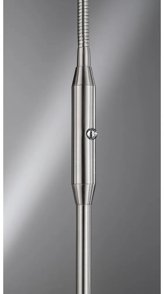 Lampadar argintiu LED cu intensitate reglabilă (înălțime 150 cm) Dent – Fischer &amp; Honsel
