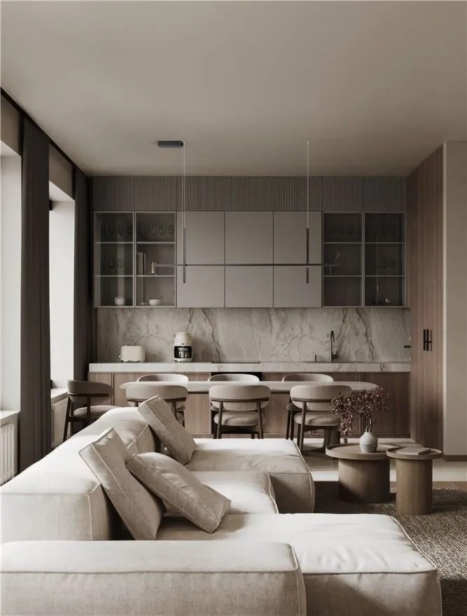 Lustra LED suspendata stil minimalist LOOMA negru