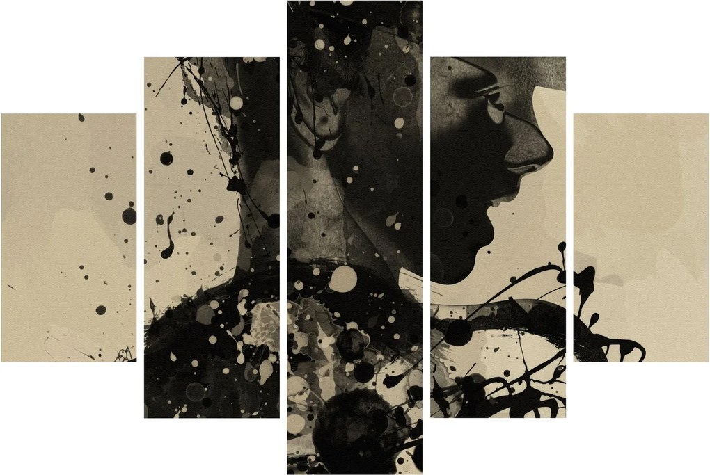 Tablou - Femeie de jazz (150x105 cm)