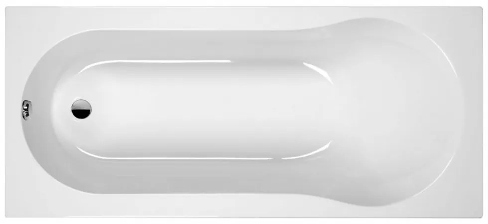 Cadă de baie dreaptă Doria 75x170