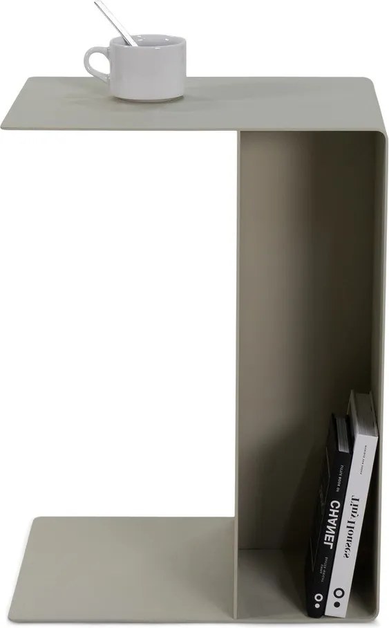 Măsuță auxiliară din oțel 40x30 cm Slide Low – Spinder Design