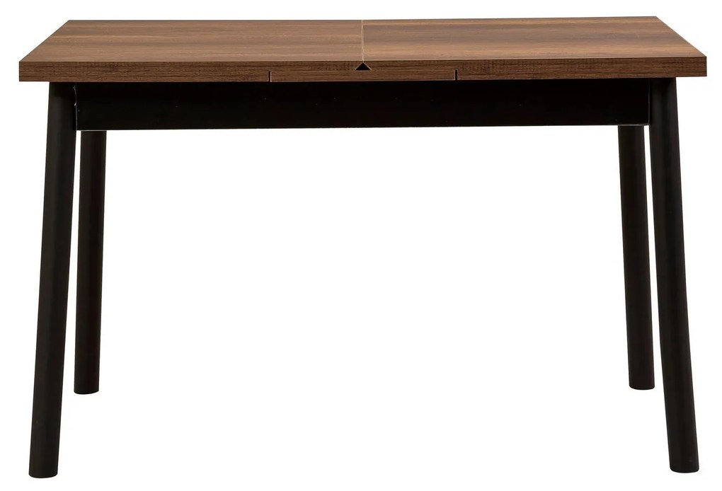 Set mobilier sufragerie Duvasa 9 (negru) (pentru 4 persoane). 1093809