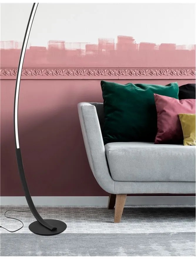 Lampadar / Lampa de podea LED design modern Premium black NVL-9396060