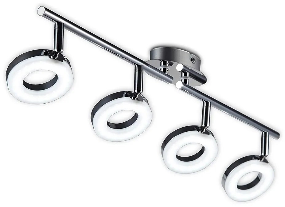 B.K. Licht 30-03-04-C - Spot LED DONUT 4x LED/4W/230V