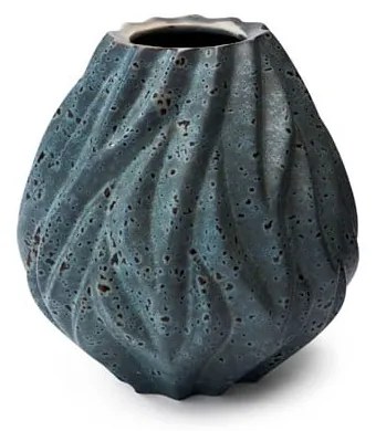 Vază din porțelan Morsø Flame, înălțime 15 cm, gri