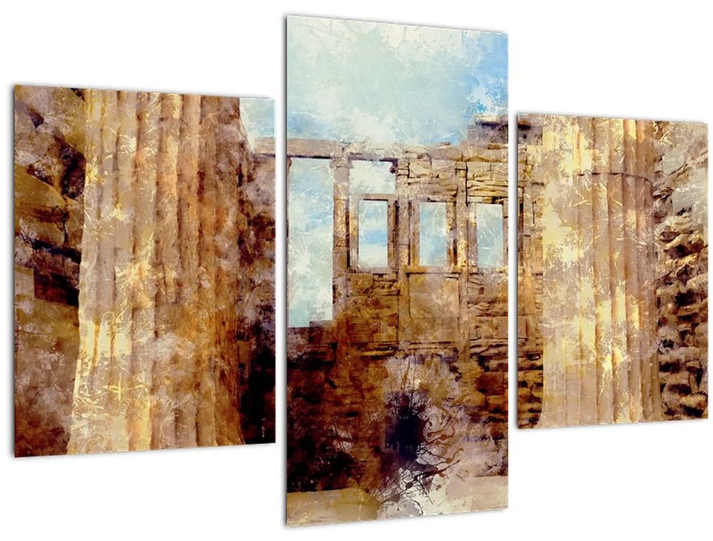 Tablou - Erechtheion, Atena, Grecia (90x60 cm)