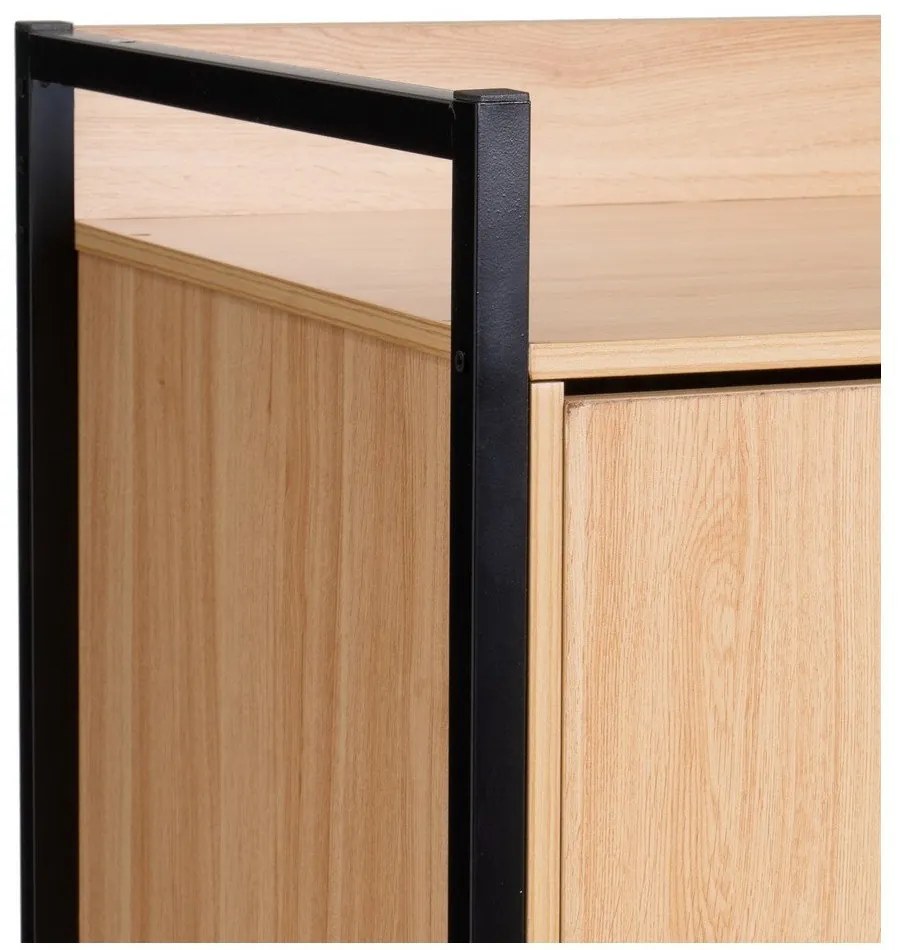 Șifonier în culoare naturală deschis 100x190x48 cm Armarios – Casa Selección