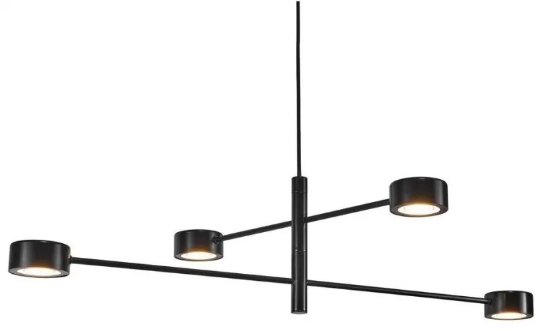 Lustra LED cu 4 brate design nordic Clyde 2010803003 NL