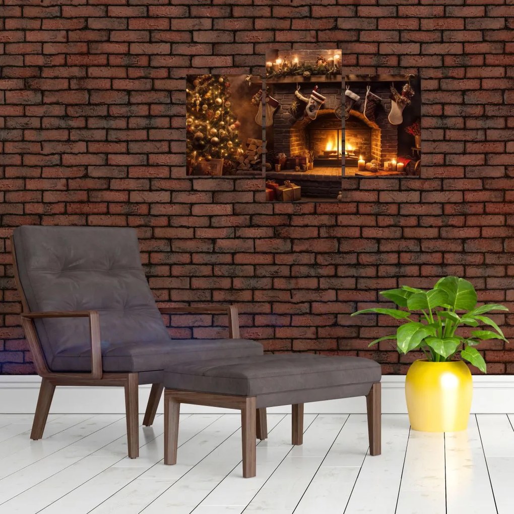 Tablou - Atmosfera de Crăciun (90x60 cm)