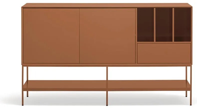 Comodă cărămizie 166x98x45 cm Platt – Teulat