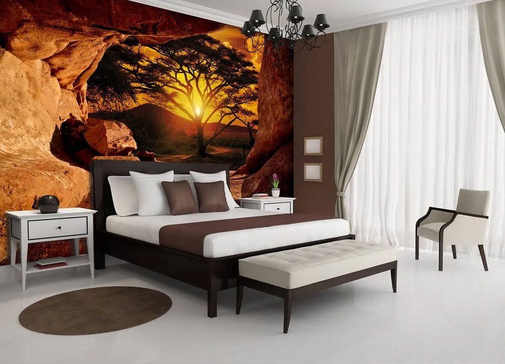 Fototapet - Canion - apus de soare (152,5x104 cm)
