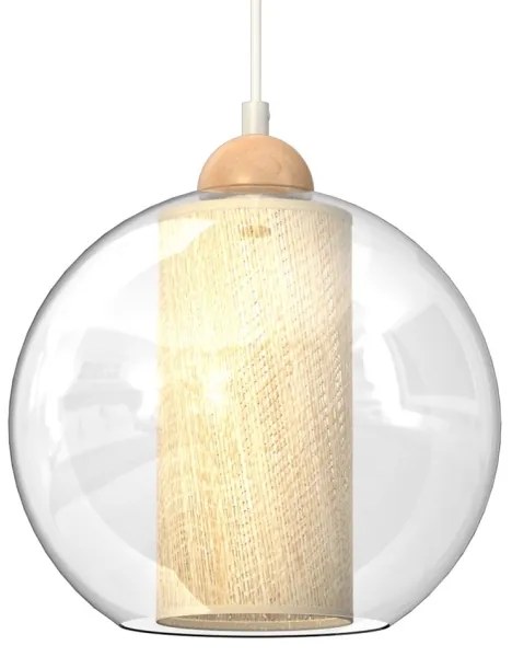 Lustră pe cablu TELA 1xE27/60W/230V d. 25 cm