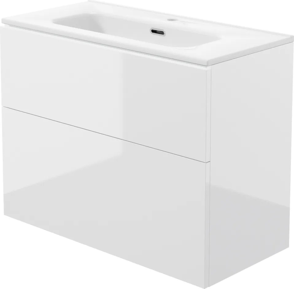 Prizma Mobilier de baie , cu lavoar - 80 cm ST6U8U6U8M