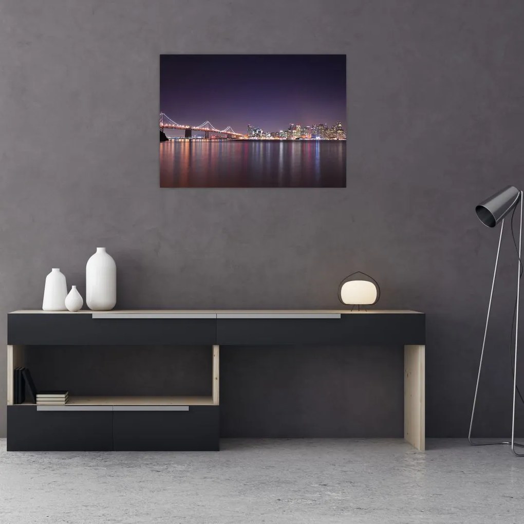 Tablou  cu privirea spre San Francisco, California (70x50 cm), în 40 de alte dimensiuni noi